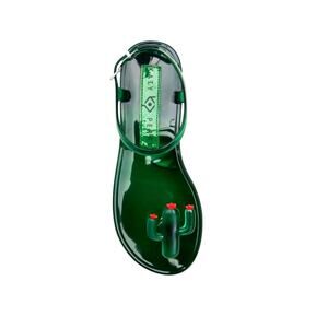 Katy Perry Women's Green The Geli Cactus Ankle Strap Flats Size 8